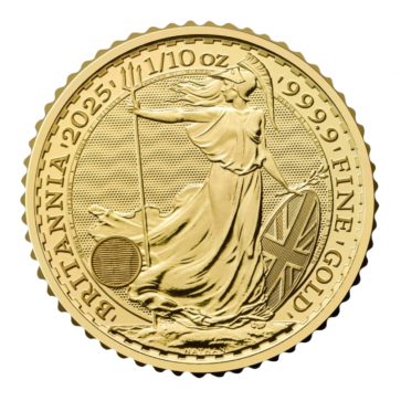 1/10 oz Gold Britannia Coin Pre-Year