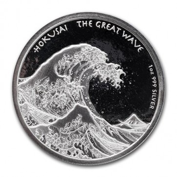 1 oz Silver Fiji Great Wave Coin 2017