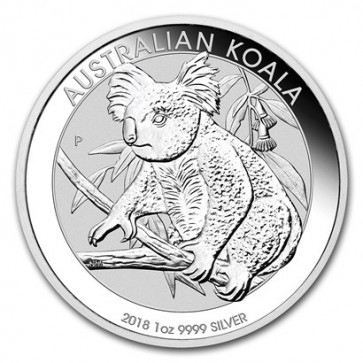 1 oz Silver Perth Mint Koala Coin 2018