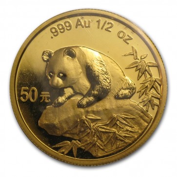 1/2 oz Gold Panda Coin 1999 - Sealed