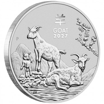 1 oz Silver Perth Mint Year of the Goat Coin 2027