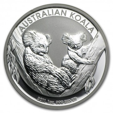 1 oz Silver Perth Mint Koala Coin 2011