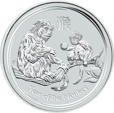 1 oz Silver Perth Mint Year of the Monkey Coin 2016