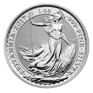 1 oz Silver Britannia Coin Pre Year
