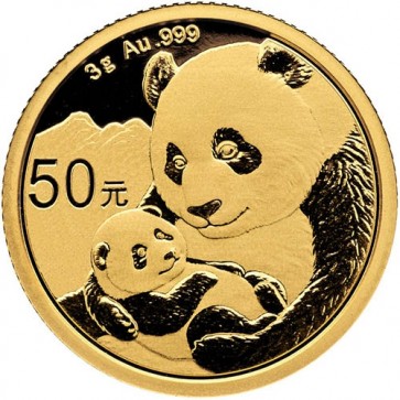 3 gram Gold Chinese Panda Coin 2019
