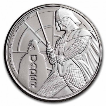 1 oz Silver Niue Star Wars Darth Vader Coin 2022