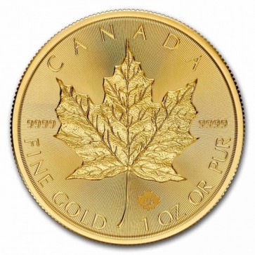 500 x 1 oz Gold Maple Leaf Coin 2024