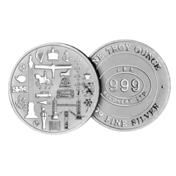 1 oz Silver JBR British Icon Rounds