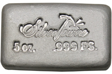 5 oz Silver SilverTowne Handpoured Bar