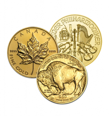 1 oz Various Gold Coins