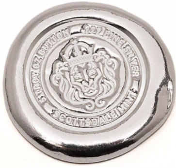 5 oz silver Scottsdale Button Bar