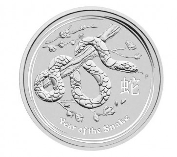 1 kilo Silver Perth Mint Year of the Snake Coin 2013