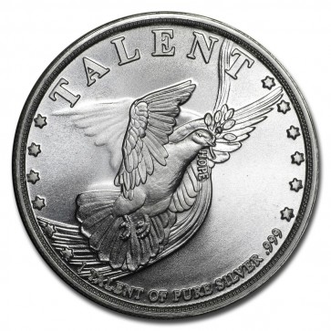 1 oz Silver Talent (Dove) Rounds 