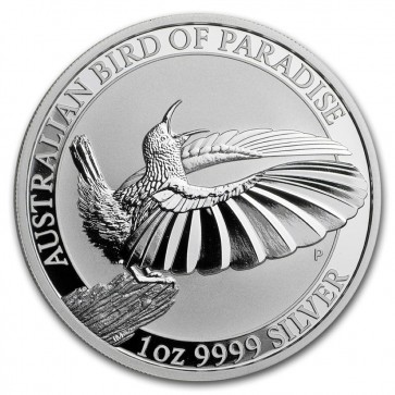 1 oz Silver Australian Bird of Paradise Coin 2018 – Victoria’s Riflebird