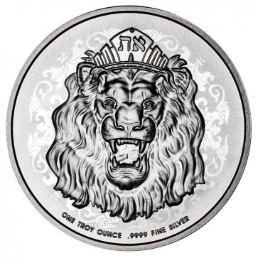 1 oz Silver New Zealand Mint Roaring Lion Coin 2023