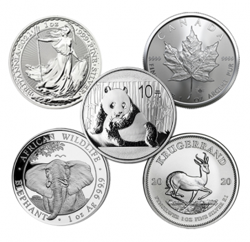 1 oz Various Silver Coin 