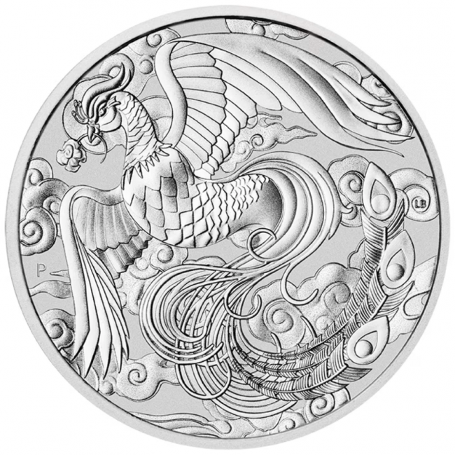 1 oz Silver Perth Mint Phoenix Coin 2022 – Chinese Myths Series