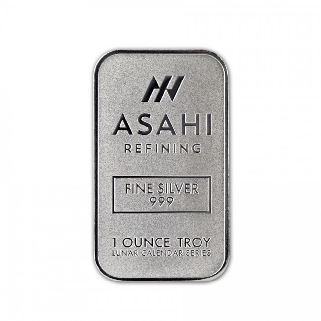 新品 ASAHI REFINING 2024年 辰年 銀貨 1オンス Lunar Dragon 1 oz