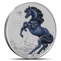 1 oz Platinum Perth Mint Horse 1 oz Colored Coin 2026