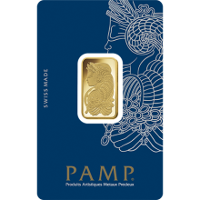 10 gram Gold PAMP Suisse Fortuna Veriscan Bar