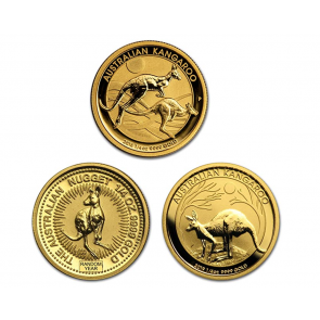 1/4 oz Gold Perth Mint Nugget Coin Pre-Year