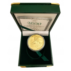 1 oz Gold Black Natura Sable "Queen of the Antelope" Coin 2000