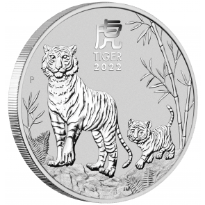 1 oz Silver Perth Mint Year of the Tiger Coin 2022