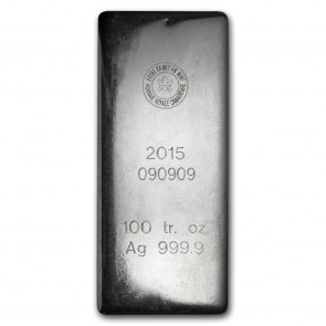 100 oz Silver Royal Canadian Mint 99.99% Original Design