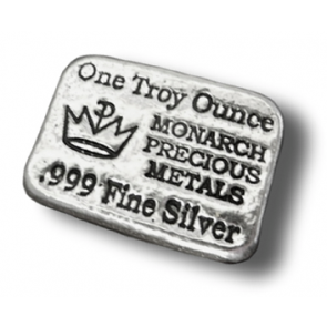 1 oz Silver Monarch Precious Metals Bar