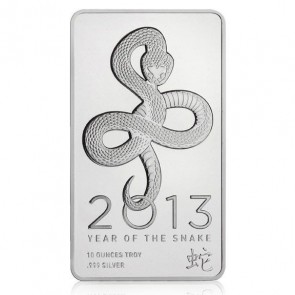 10 oz Silver NTR Year of the Snake Bar 