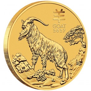 1/10 oz Gold Perth Mint Year of the Goat Coin 2027