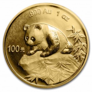 1 oz Gold Panda Coin 1999 - Sealed