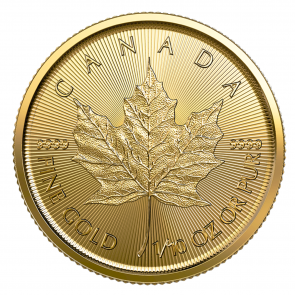 1/10 oz Gold Canadian Maple Leaf Coin 2023