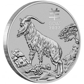 1 oz Platinum Perth Mint Year of the Goat Coin 2027