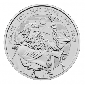 1 oz Silver Merlin Royal Mint Coin 2023	