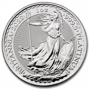 1 oz Platinum Britannia Coin 2022
