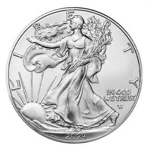 1 oz Silver American Eagle Coin 2024