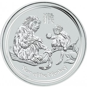 1 oz Silver Perth Mint Year of the Monkey Coin 2016
