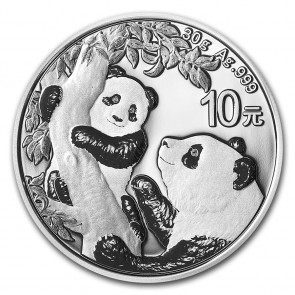 30 gram Silver Chinese Panda Coin 2021