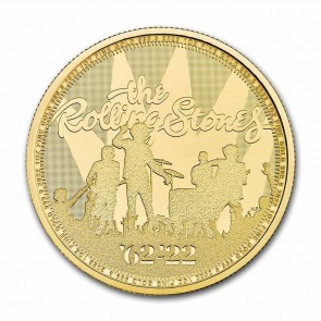 1 oz Gold Great Britain Music Legends: Rolling Stones 2022 
