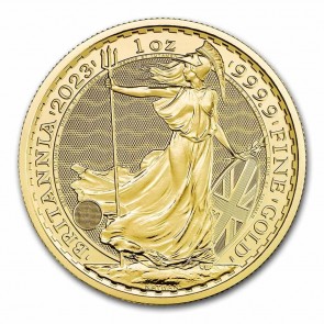 1 oz Gold Britannia Coin 2023 - Queen