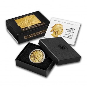 1 oz Gold Buffalo Proof Coin 2023 (Box and COA)