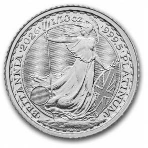 1/10 oz Platinum Britannia Coin 2026