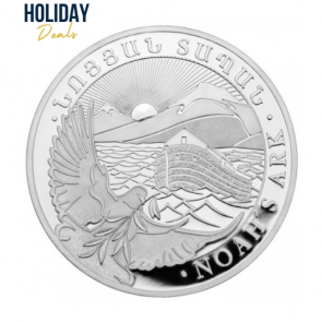 1/2 oz Silver Noah's Ark Armenia Coin 2022