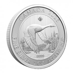 2 oz Silver RCM Canada Goose Coin 2025
