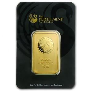 10 oz Gold Perth Mint Bar