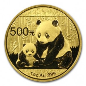 1 oz Gold Panda Various Coins Sealed