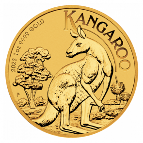 1 oz Gold Australia Kangaroo Coin 2023 