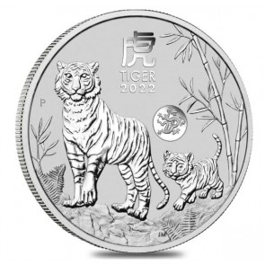 1 oz Silver Perth Mint Year of the Tiger Dragon Privy Coin 2022