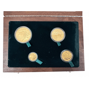 Gold Natura Series - Buffalo 4 Coin Set 1997